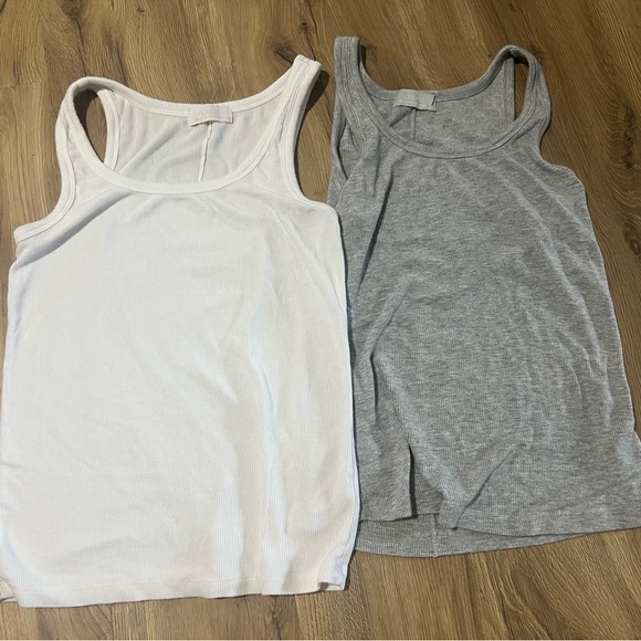 Nuuds Ribbed Tank Tops - Picture 1 of 4